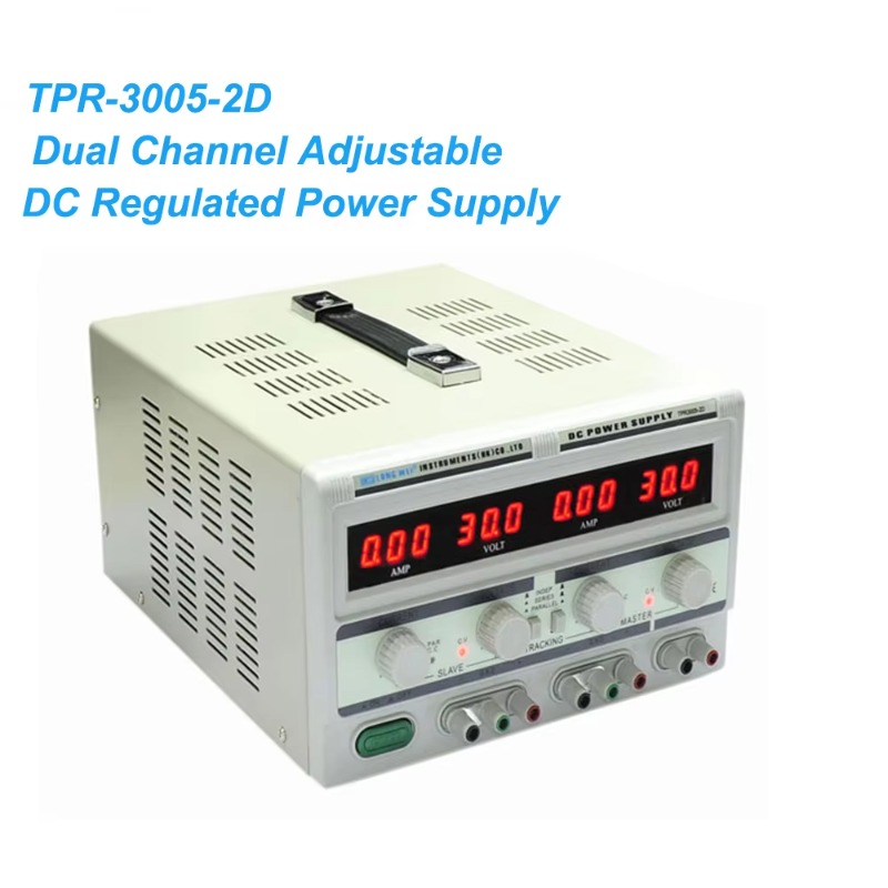TPR-3005-2D Dual Channel Adjus - Dual Channel Linear Power Supply 30V 5A recension och pris