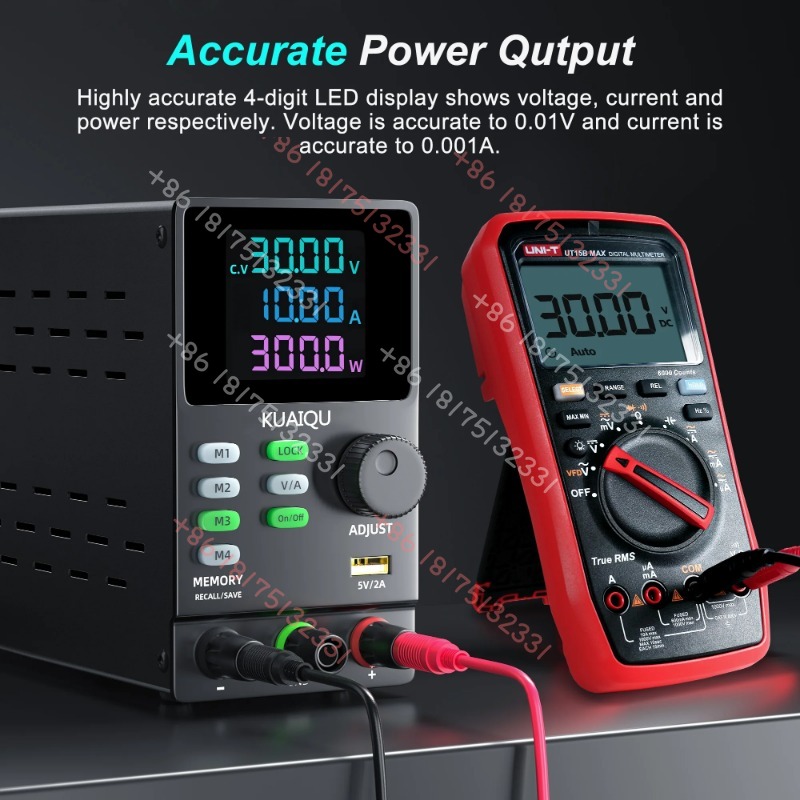 KUAIQU 300V 1A Adjustable DC P - Switching Dc Power Supply 300V 1A recension och pris