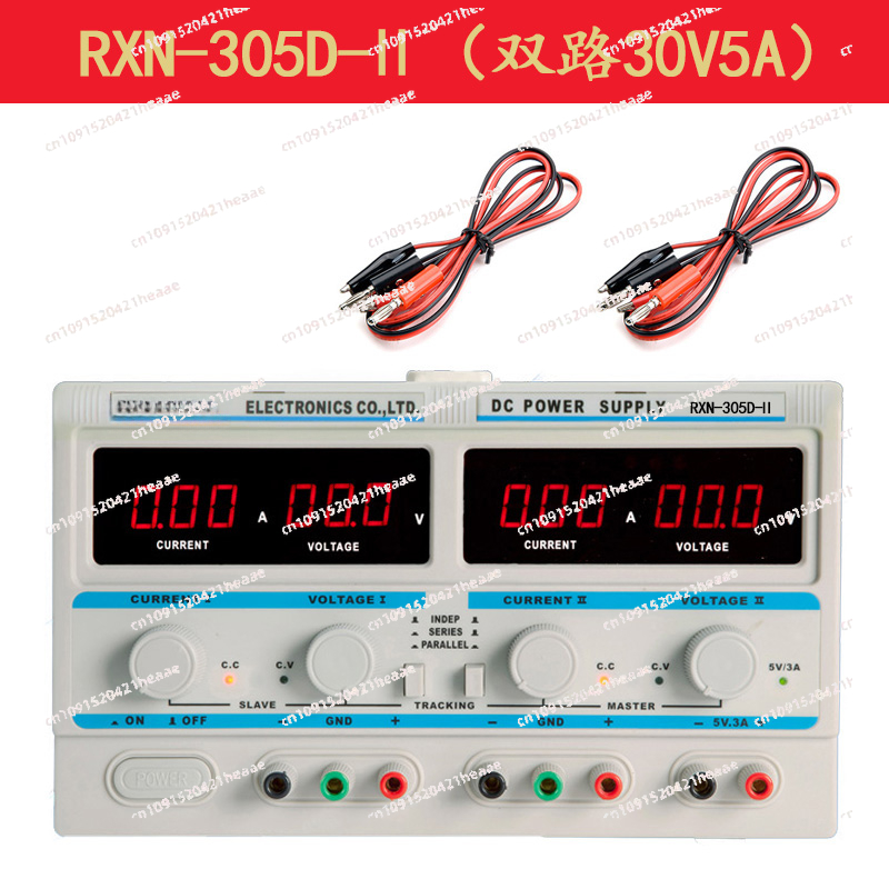 Suitable for   -305D-II dual-c - Dual Channel Linear Power Supply 30V 5A recension och pris