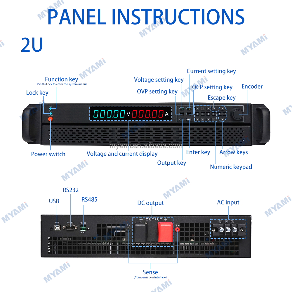 Myami High-power Programmable  - Adjustable High Power Dc Lab Power Supply 1500W recension och pris