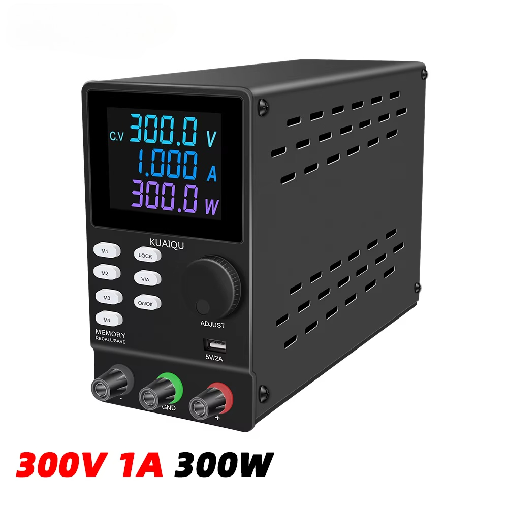 KUAIQU SPPS3001D Color LED Dig - Switching Dc Power Supply 300V 1A recension och pris