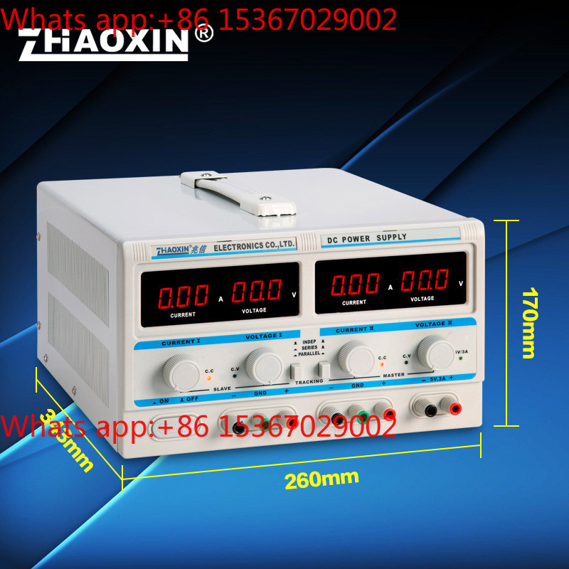 RXN-305D-II dual-channel linea - Dual Channel Linear Power Supply 30V 5A recension och pris