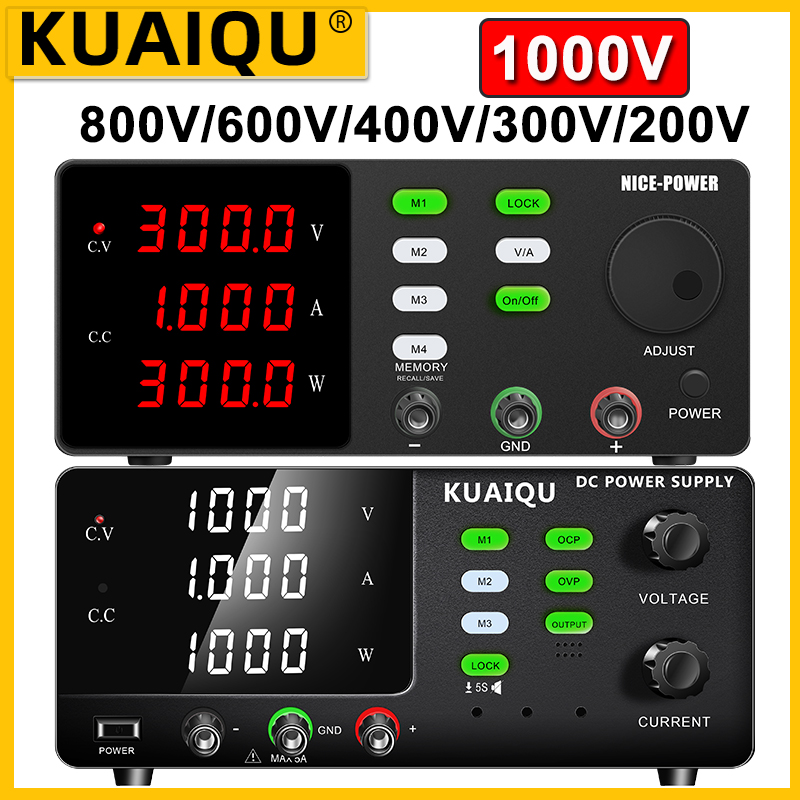 KUAIQU 1000V 1A High Voltage D - Switching Dc Power Supply 300V 1A recension och pris