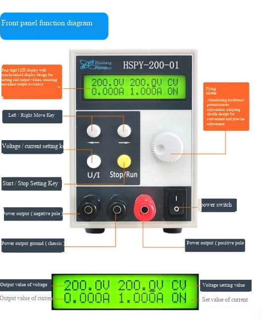 4 Digit DC Laboratory Power Su - Switching Dc Power Supply 300V 1A recension och pris