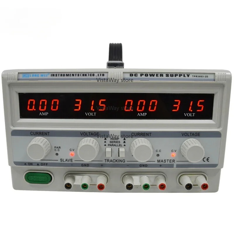 Dual Dc Regulated Power Supply - Linear Dc Power Supply Triple Output recension och pris