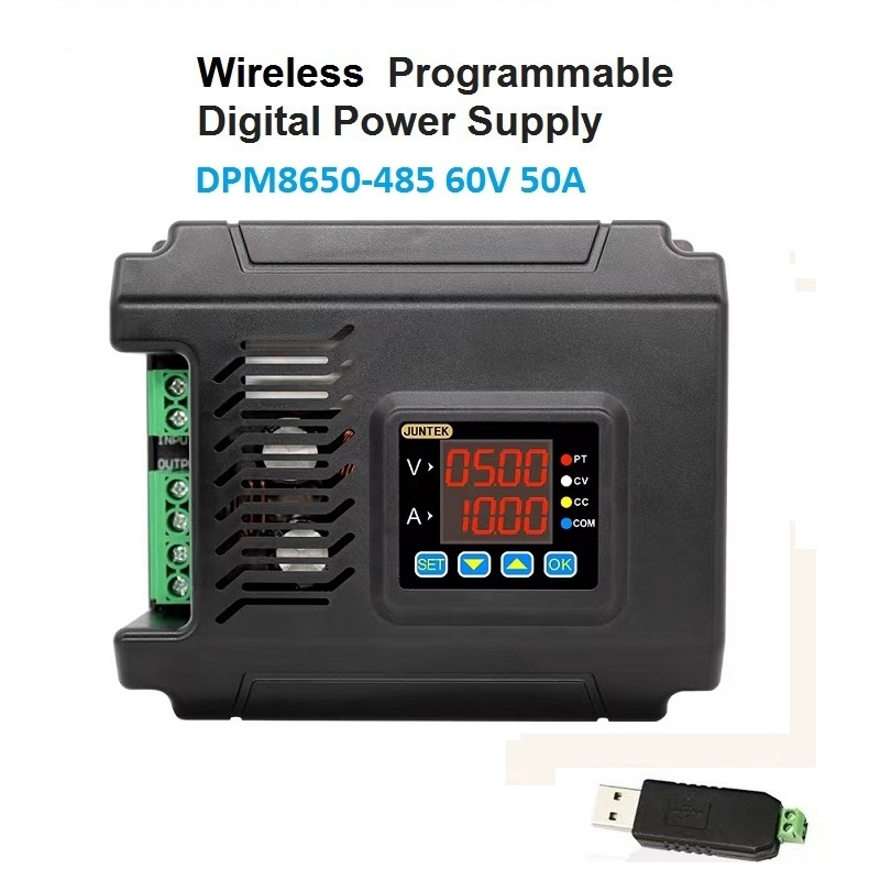JUNTEK DPM8650 60V 50A 485 Vol - Programmable Dc Power Supply 60V 10A recension och pris